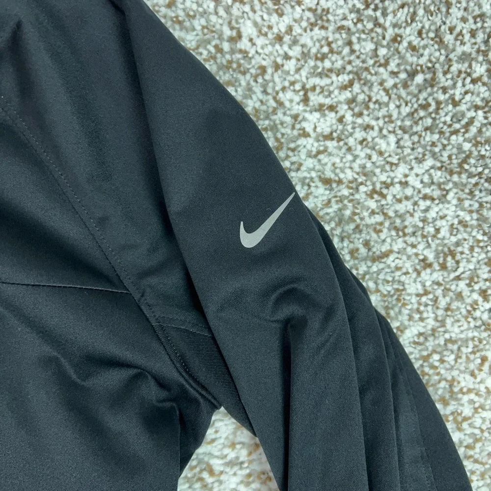 Nike Jacket Womens Medium Black Hooded Full Zip Element Dri-FIT Running Athletic